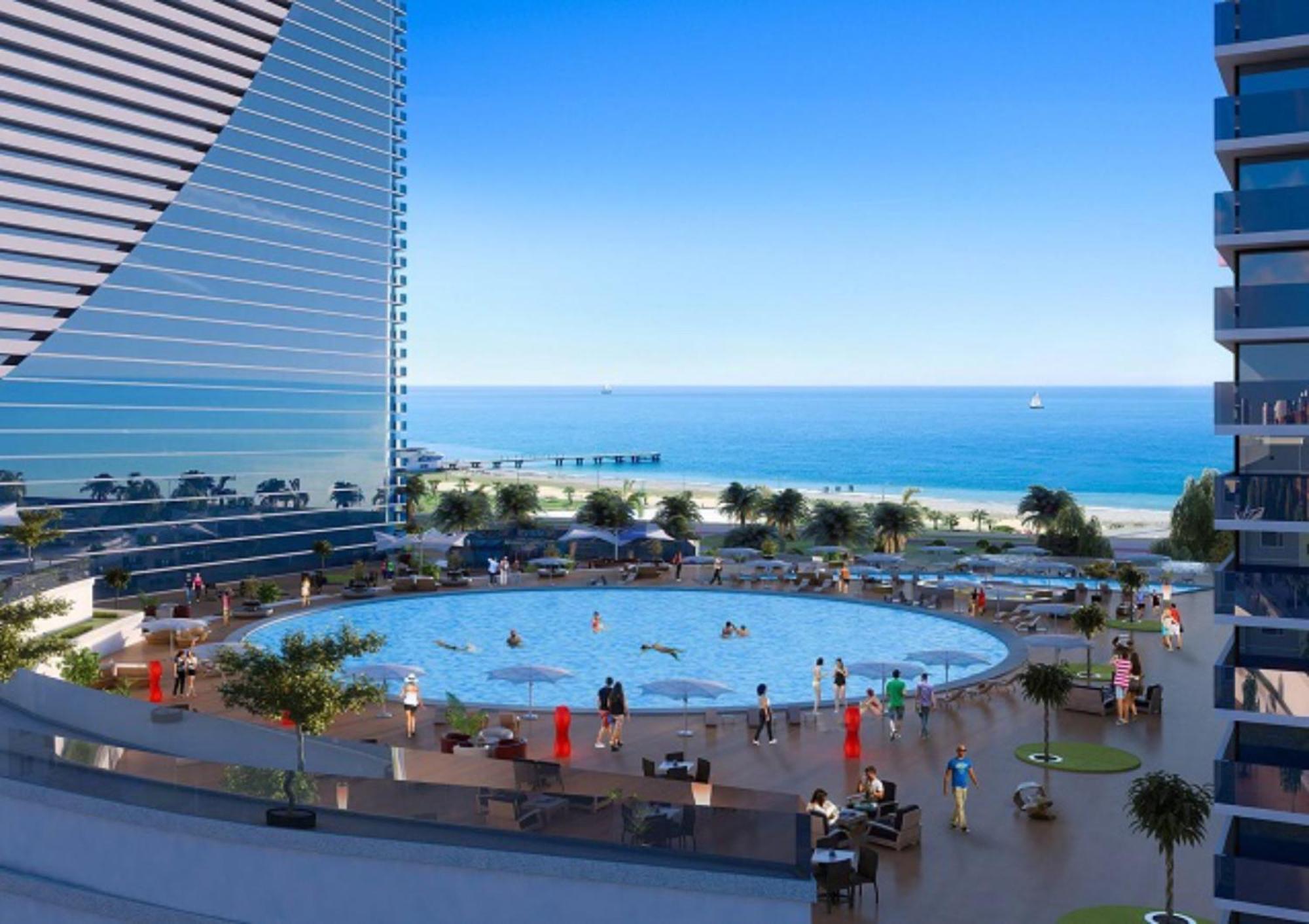 Orbi City Panorama Vip Apartment Batumi Luaran gambar